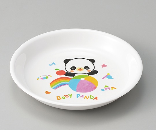 エンテック 中皿 赤ちゃんパンダ PA-25 1枚（ご注文単位1枚）【直送品】