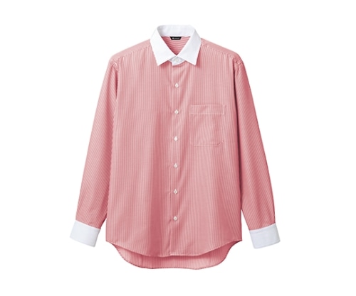 住商モンブラン シャツ メンズ 長袖 ワインストライプ BV2571-5 LL 1枚（ご注文単位1枚）【直送品】