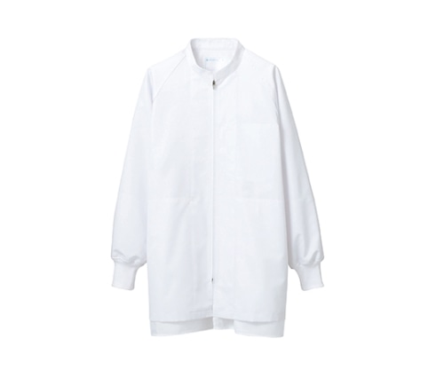 住商モンブラン ブルゾン 男女兼用 長袖 白 RS8511-2 4L 1枚（ご注文単位1枚）【直送品】