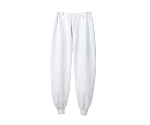 住商モンブラン パンツ男女兼用 ノータック 白 SD7701-2 L 1枚（ご注文単位1枚）【直送品】