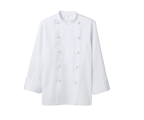 住商モンブラン コックコート 男女兼用 長袖 白 TC6621-2 4L 1枚（ご注文単位1枚）【直送品】