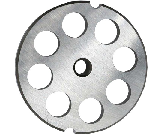 ボニー 手回しミンサー用プレート 【No.10・12用】 12.8mm 1個(ご注文単位1個)【直送品】