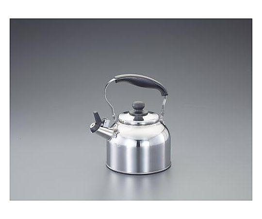 エスコ 2.7L ケトル(笛吹き/ステンレス製) EA913VA-22 1個（ご注文単位1個）【直送品】
