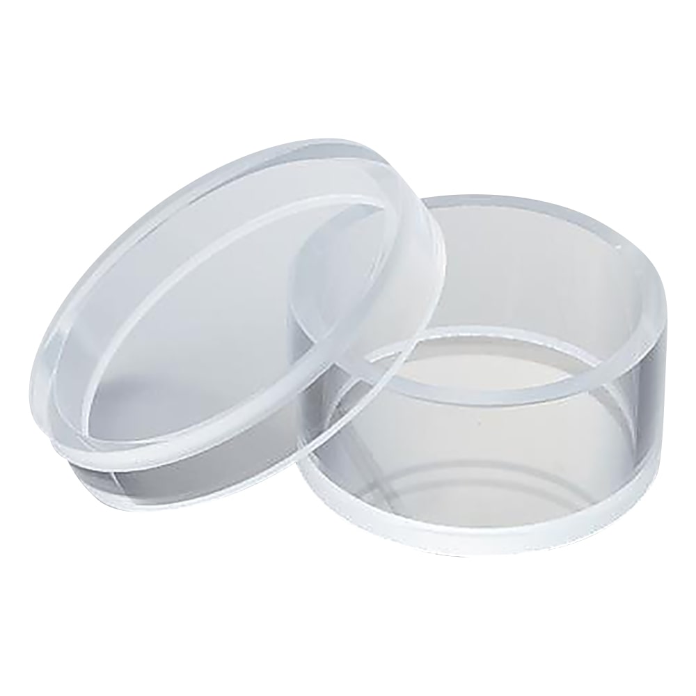 アズワン 光学研磨板付石英シャーレ φ30×φ26×15 小  1組(ご注文単位1組)【直送品】