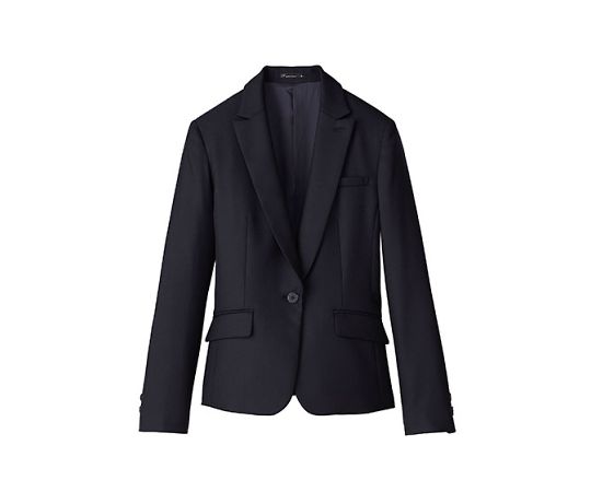 FACEスーツ レディスストレッチジャケット ネイビー 17G FJ0314L-8 17G 1枚（ご注文単位1枚）【直送品】