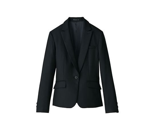 FACEスーツ レディスストレッチジャケット ブラック 7G FJ0314L-16 7G 1枚（ご注文単位1枚）【直送品】