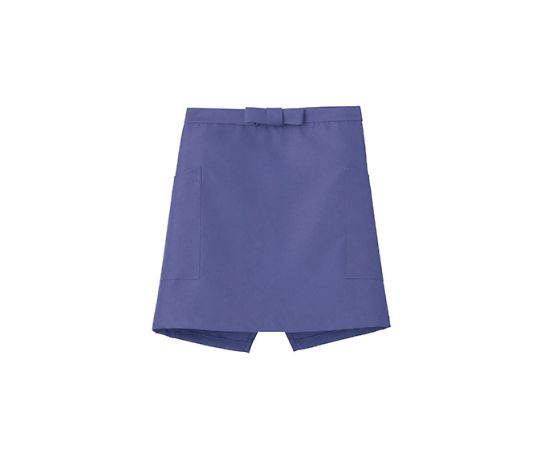 FACE ショートエプロン ブルー フリー FK7167-7 1枚（ご注文単位1枚）【直送品】