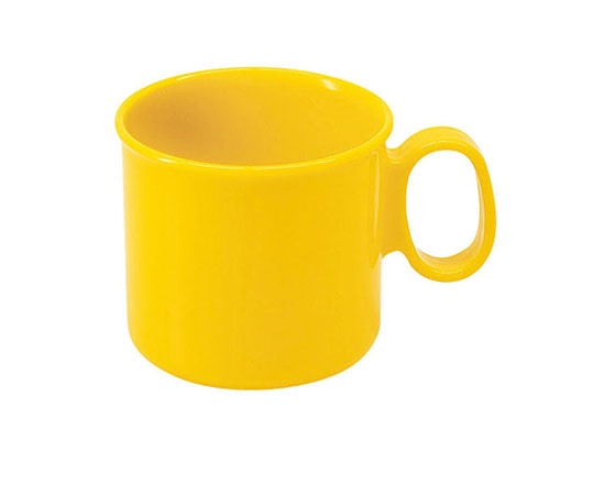 エンテック 7041Y 片手コップ220mL イエロー 607546 1個（ご注文単位1個）【直送品】