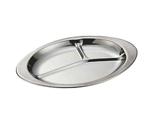 IKD（イケダ） IKD 18-8抗菌ランチ皿 10インチ 324053 1個（ご注文単位1個）【直送品】