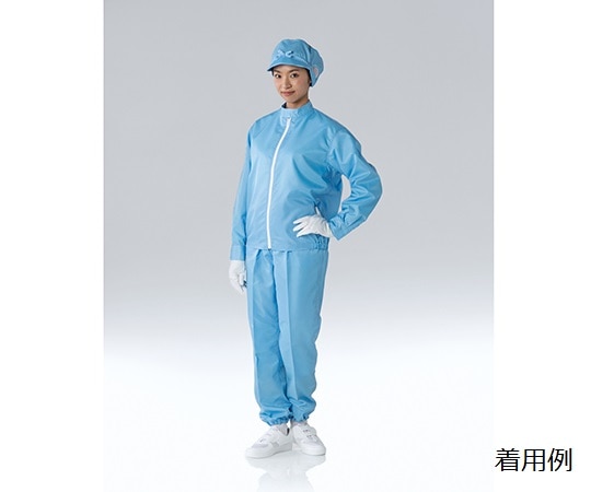 東洋リントフリー クリーンルーム用上着 青 3L FD201C-02 3L 1枚 (ご注文単位1枚)【直送品】