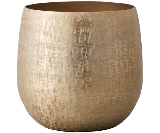 クレイ アルミニウム花器 Aluminium Pot(アルミニウム ポット)GL 27H 570-012-902 1個（ご注文単位1個）【直送品】