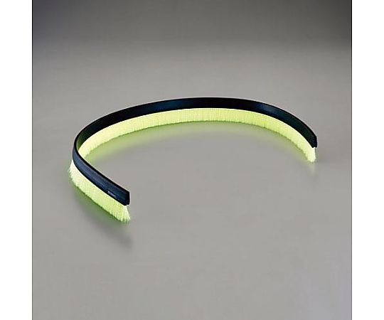 エスコ 30mmx1.0m シールブラシ(差込型/PP/黒) EA979KG-1B 1巻(ご注文単位1巻)【直送品】