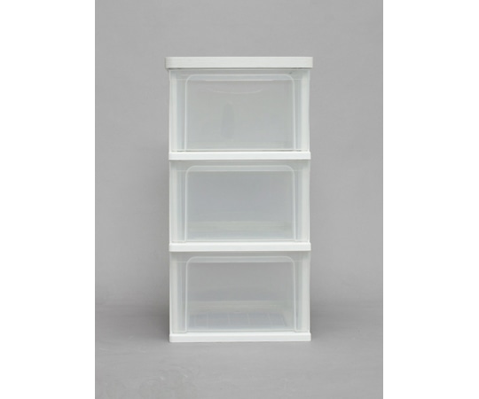 アイリスオーヤマ ウッドトップチェスト ホワイト 2個 WTS-303 1箱（ご注文単位1箱）【直送品】