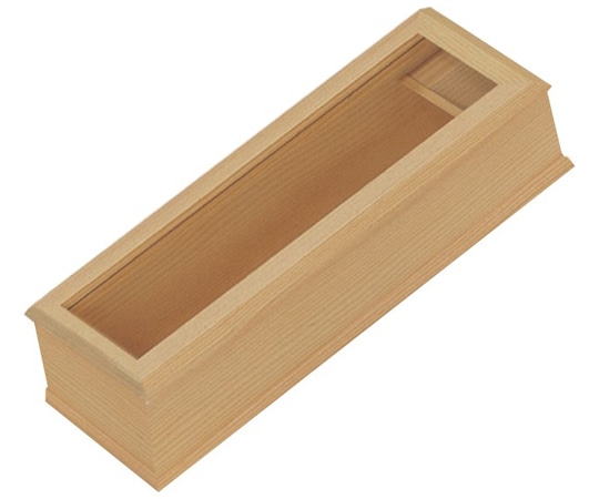 テスク 白木はし箱(楊枝入付) W-604 1個（ご注文単位1個）【直送品】