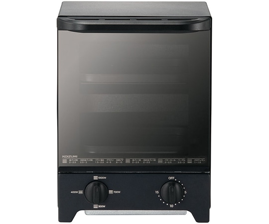 コイズミ オーブントースター 1000W KOS1031K 1個（ご注文単位1個）【直送品】