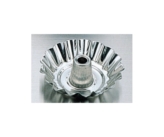 アズワン ブリキ エンゼルケーキ型 φ80×50×26mm #20 1個（ご注文単位1個）【直送品】