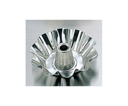 アズワン ブリキ エンゼルケーキ型 φ80×45×25mm #21 1個（ご注文単位1個）【直送品】