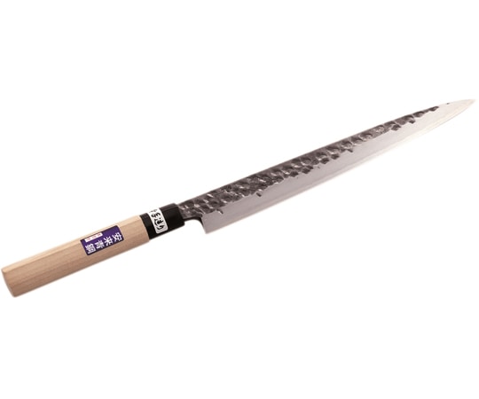 豊稔企販 霞研 槌目 柳刃包丁 240 HT-6307 1個（ご注文単位1個）【直送品】