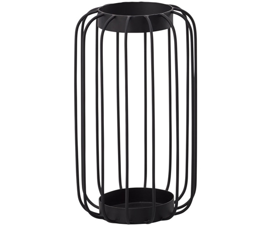 クレイ 鉄製花器 Louver(ルーバー)18φ×31H 550-830-802 1個（ご注文単位1個）【直送品】