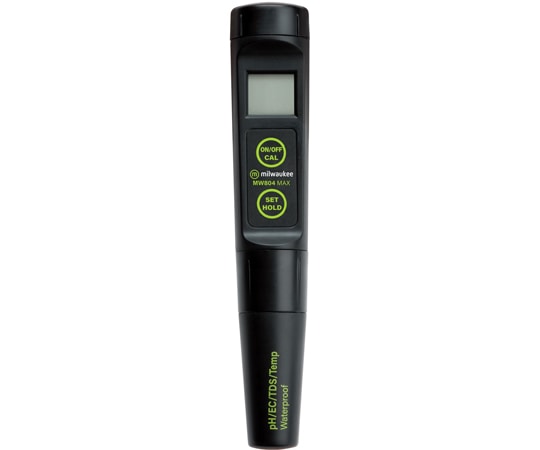 Milwaukee 4-in-1 pH&EC&TDSテスター(防水IP65/センサー交換型) MW804 MAX 1個（ご注文単位1個）【直送品】