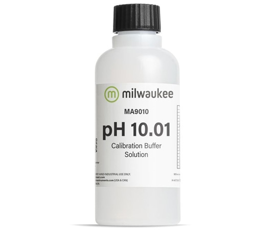Milwaukee pH10.01標準液 230mLボトル MA9010 1本（ご注文単位1本）【直送品】
