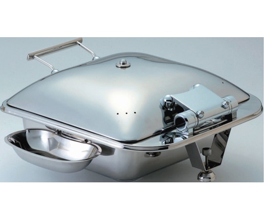 アズワン 18-8 角型スマートチェーフィング(メタル) 15600 1個（ご注文単位1個）【直送品】