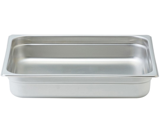 アズワン 角型ステンレス18-8フードパン2/3 11104 1個（ご注文単位1個）【直送品】