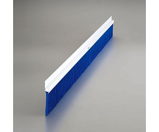 エスコ 100mmx1.0m シールブラシ(PBT/青) EA979LE-100L 1巻(ご注文単位1巻)【直送品】