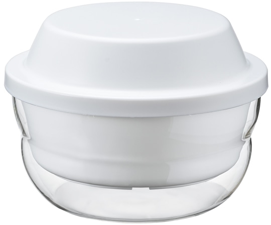 HARIO ガラスのレンジ蒸し器 12個入 XMK-120-W 1箱（ご注文単位1箱）【直送品】