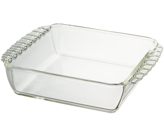 HARIO 耐熱ガラス製スクエア皿1300 12個入 HKOZ-130-BK 1箱(ご注文単位1箱)【直送品】