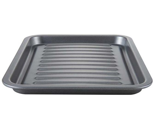 アイメディア お手入れ簡単グリルトレー ダイヤコート 1009464 1個（ご注文単位1個）【直送品】