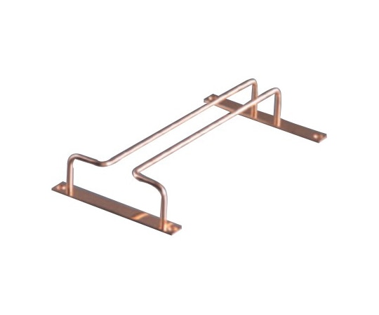 アズワン グラスフレーム 1連(24金メッキ)  1個（ご注文単位1個）【直送品】