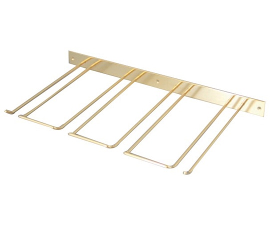 アズワン グラスフレーム壁掛型 4連(24金メッキ)  1個（ご注文単位1個）【直送品】