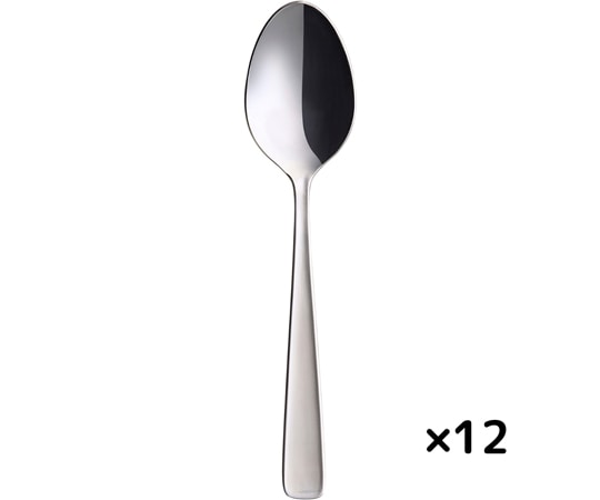 燕物産 18-0ライラック テーブルスプーン ステンレスカトラリー 12本組  1箱（ご注文単位1箱）【直送品】