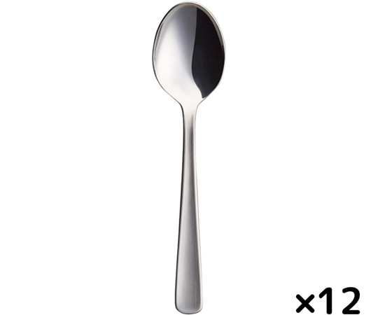 燕物産 18-0ライラック ティースプーン ステンレスカトラリー 12本組  1箱（ご注文単位1箱）【直送品】