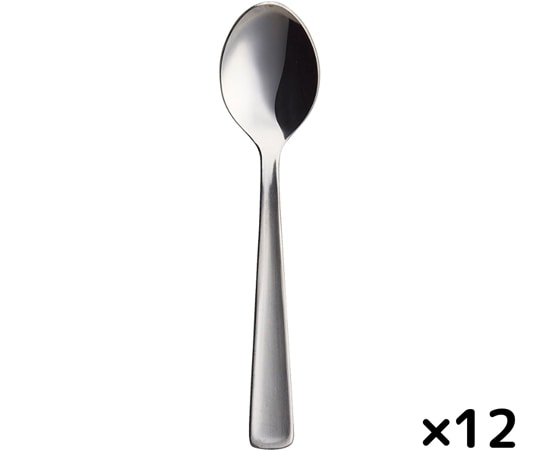 燕物産 18-0ライラック コーヒースプーン ステンレスカトラリー 12本組  1箱（ご注文単位1箱）【直送品】
