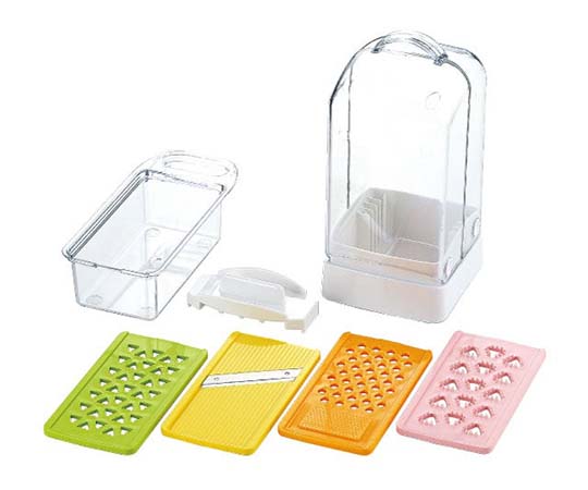 川﨑合成樹脂 縦型コンパクト野菜調理器セット VC-041 1個（ご注文単位1個）【直送品】