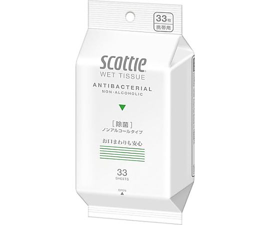 クレシア スコッティウエットティシュー除菌ノンアルコール33 76947 1個（ご注文単位1個）【直送品】
