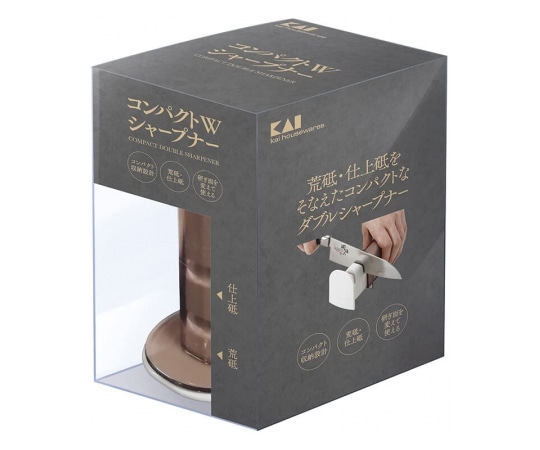 貝印 コンパクトWシャープナー #000AP0538 1個（ご注文単位1個）【直送品】