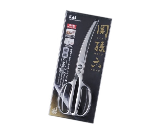 貝印 関孫六 鍛造ステンレスカーブキッチン鋏 #000DH3346 1個（ご注文単位1個）【直送品】