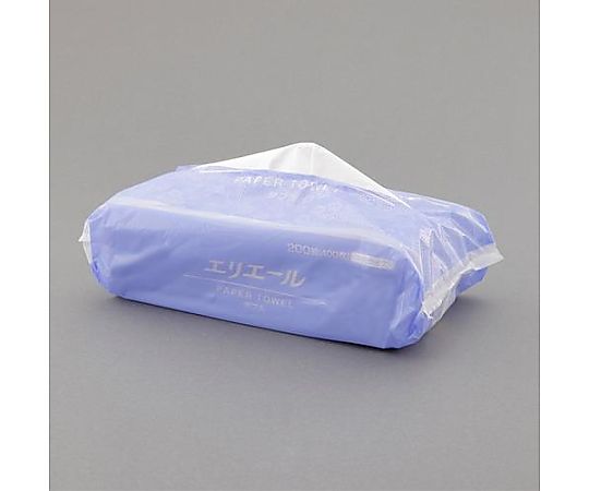 アズワン 230x210mm ペーパータオル(200枚) EA929AE-3A 1パック(ご注文単位1パック)【直送品】