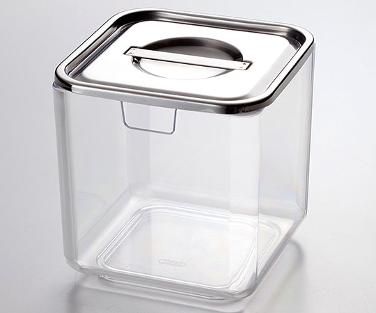 三宝産業（YUKIWA） PC容器ステンフタ付 M 09011210 1個（ご注文単位1個）【直送品】