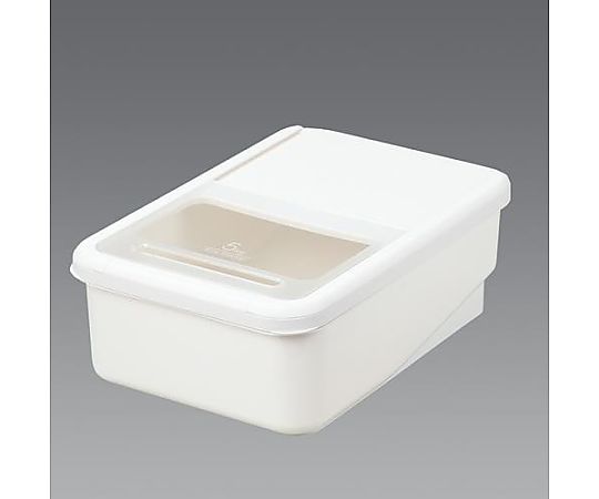 アズワン 255x380x130mm 米びつ(引出し収納型/5kg) EA508TC-206 1個(ご注文単位1個)【直送品】