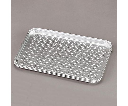 アズワン 240x160x 10mm 調味料トレー(アルミニウム箔/3枚) EA912J-221 1パック(ご注文単位1パック)【直送品】