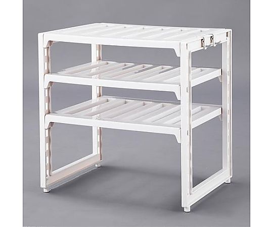 アズワン 385x300x400mm 収納ラック(ポリスチレン製) EA951FE-211 1個（ご注文単位1個）【直送品】