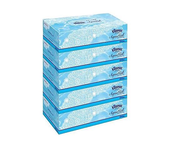 エスコ ティッシュペーパー(アクアウﾞェール/5箱) EA929A-15 1パック（ご注文単位1パック）【直送品】