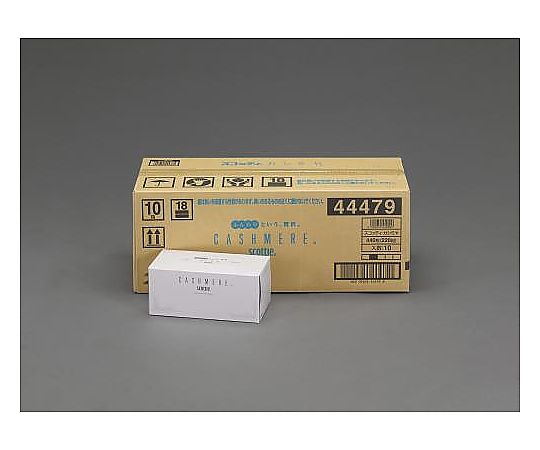 エスコ ティッシュペーパー(スコッティカシミヤ/10箱) EA929A-17B 1ケース（ご注文単位1ケース）【直送品】