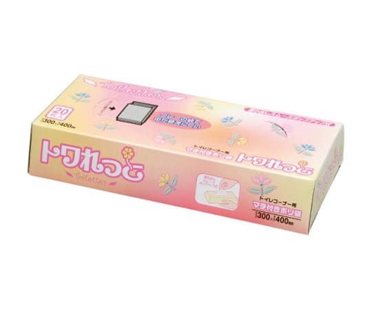 ジャパックス トワレット サニタリーパック マチ付BOX LLDPE グレー半透明 0.02mm 1ケース(20枚×120冊入) SS-06 1ケース(ご注文単位1ケース)【直送品】