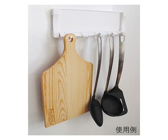 ニチレイマグネット マグシャーレ レードルフック ホワイト MS-017488 1個（ご注文単位1個）【直送品】