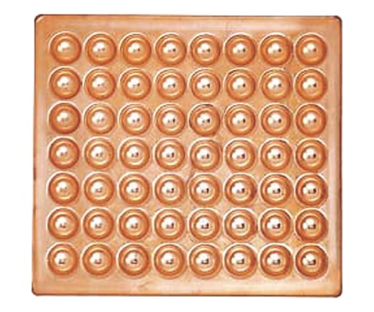 アズワン 銅製たこ焼天板 56穴  1個（ご注文単位1個）【直送品】